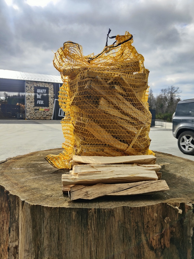 Sac (30dm3) bois d'allumage WDF sec séchoir - PEFC 70%